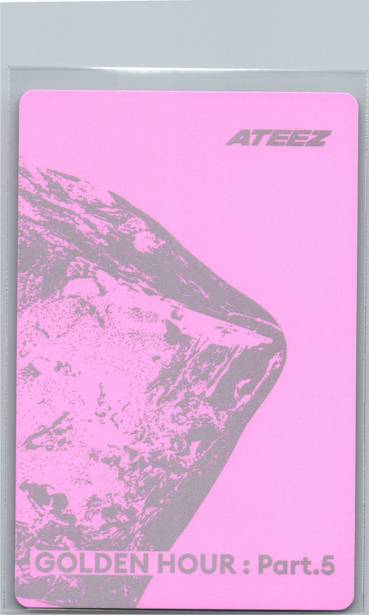 ATEEZ "GOLDEN HOUR : Part.5" - Official Photocard (POCAALBUM ver.)(A ver.) [26.06.26]