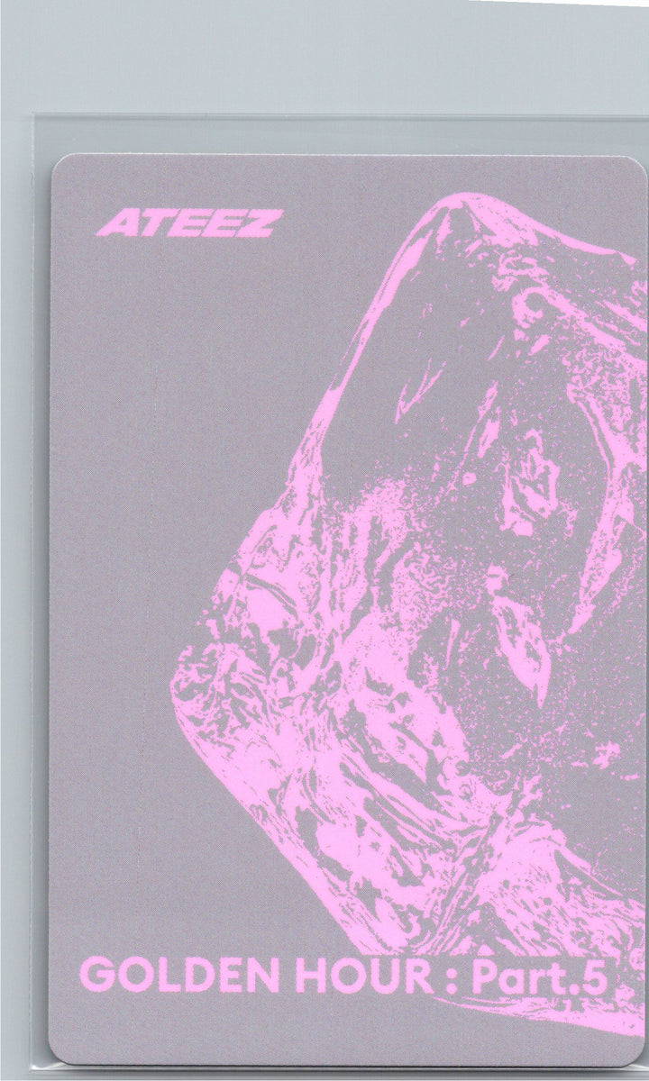 ATEEZ "GOLDEN HOUR : Part.5" - Official Photocard (POCAALBUM ver.)(A ver.) [26.06.26]