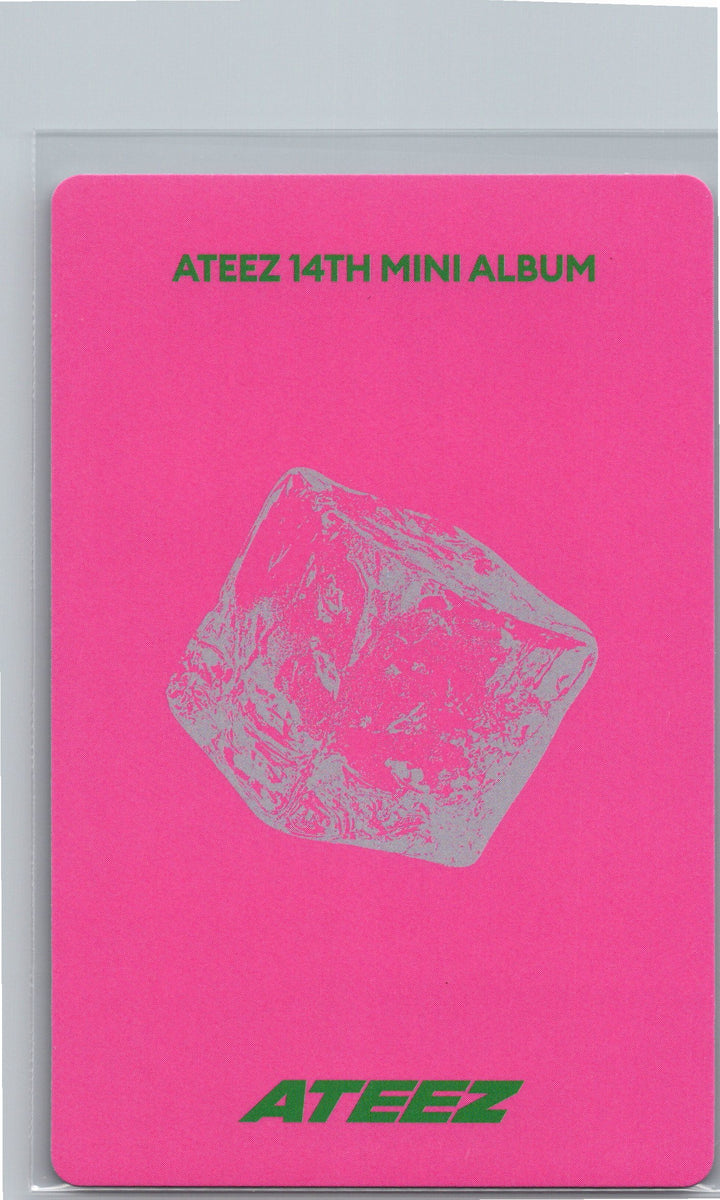 ATEEZ "GOLDEN HOUR : Part.5" - Official Photocard (POCAALBUM ver.)(A ver.) [26.06.26]