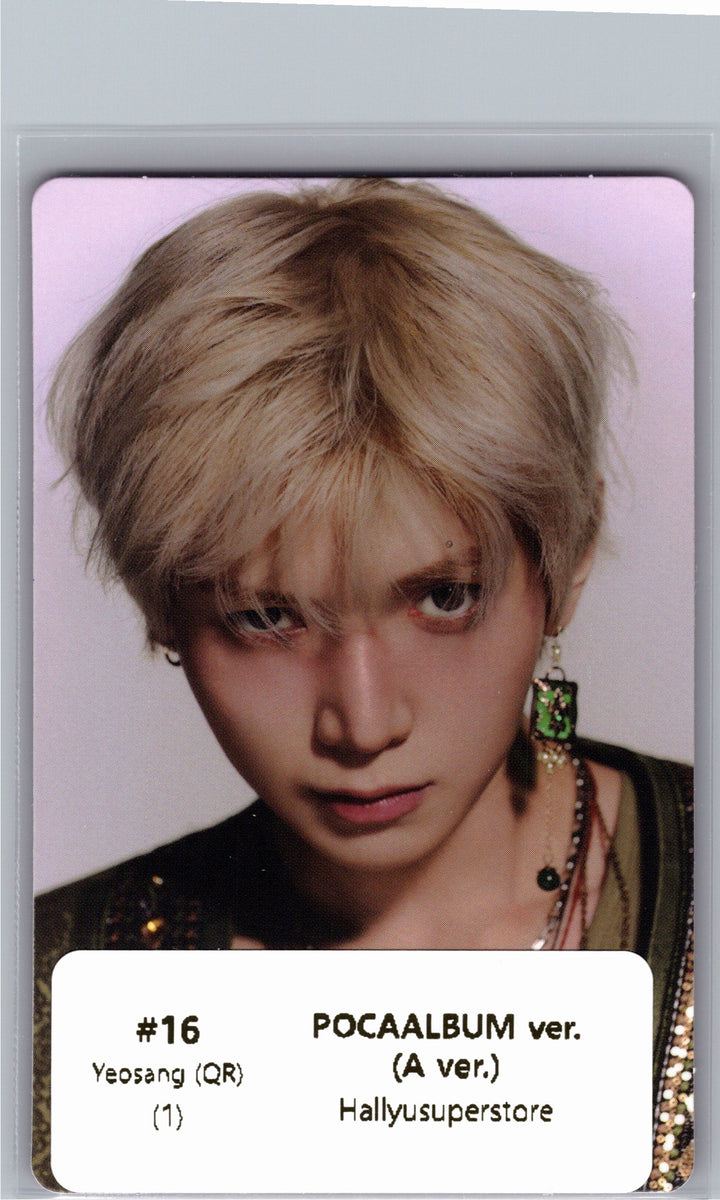 ATEEZ "GOLDEN HOUR : Part.5" - Official Photocard (POCAALBUM ver.)(A ver.) [26.06.26]