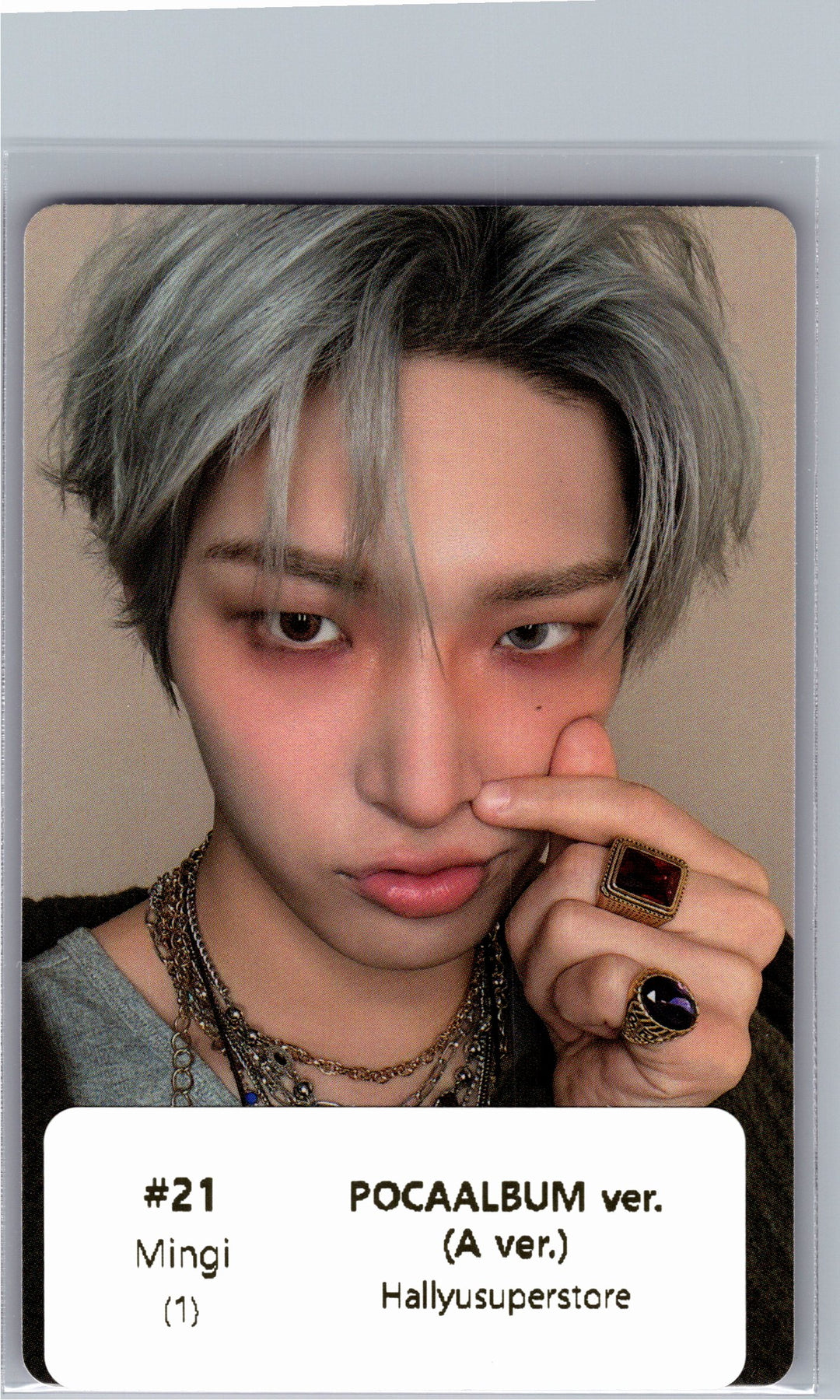 ATEEZ "GOLDEN HOUR : Part.5" - Official Photocard (POCAALBUM ver.)(A ver.) [26.06.26]