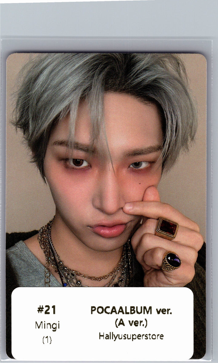 ATEEZ "GOLDEN HOUR : Part.5" - Official Photocard (POCAALBUM ver.)(A ver.) [26.06.26]