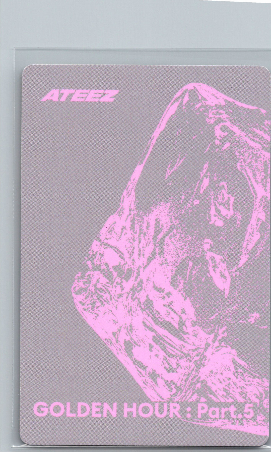 ATEEZ "GOLDEN HOUR : Part.5" - Official Photocard (POCAALBUM ver.)(A ver.) [26.06.26]