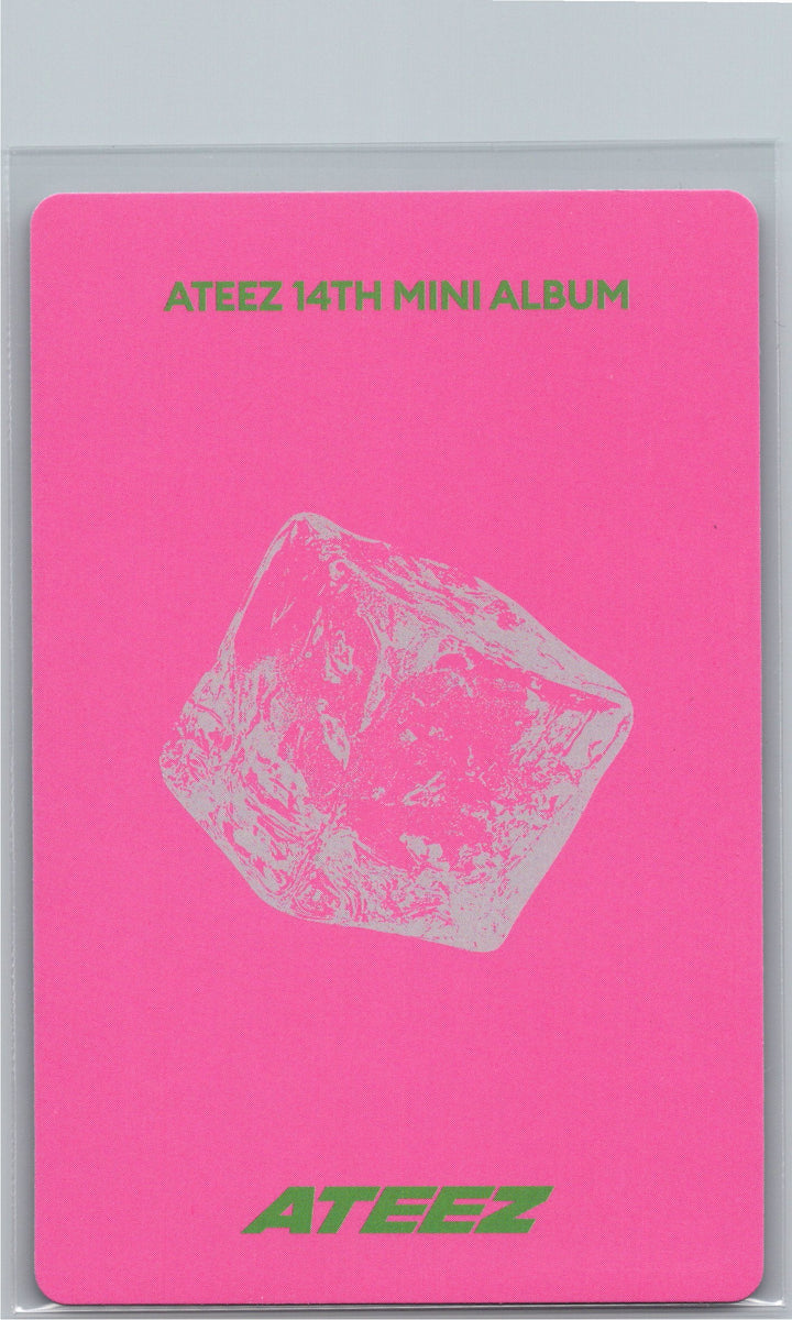 ATEEZ "GOLDEN HOUR : Part.5" - Official Photocard (POCAALBUM ver.)(A ver.) [26.06.26]
