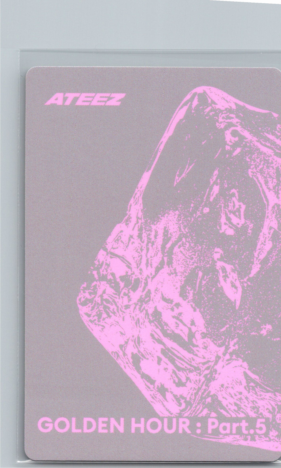 ATEEZ "GOLDEN HOUR : Part.5" - Official Photocard (POCAALBUM ver.)(A ver.) [26.06.26]