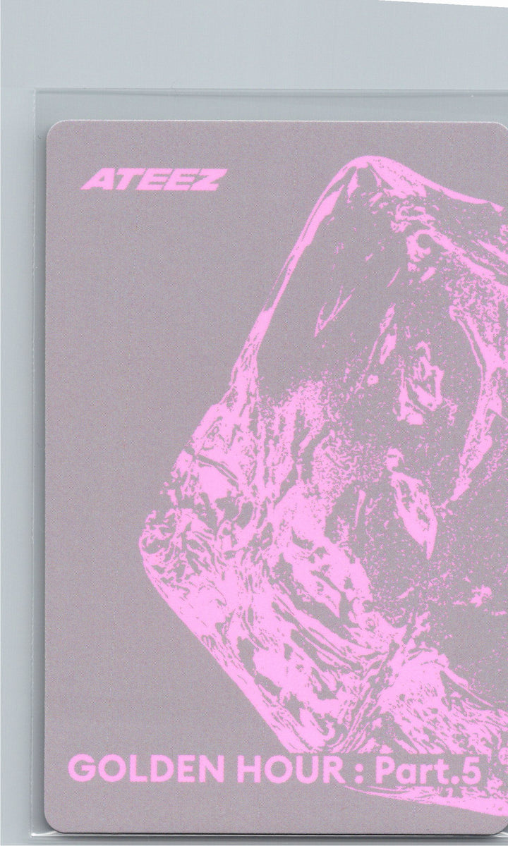 ATEEZ "GOLDEN HOUR : Part.5" - Official Photocard (POCAALBUM ver.)(A ver.) [26.06.26]