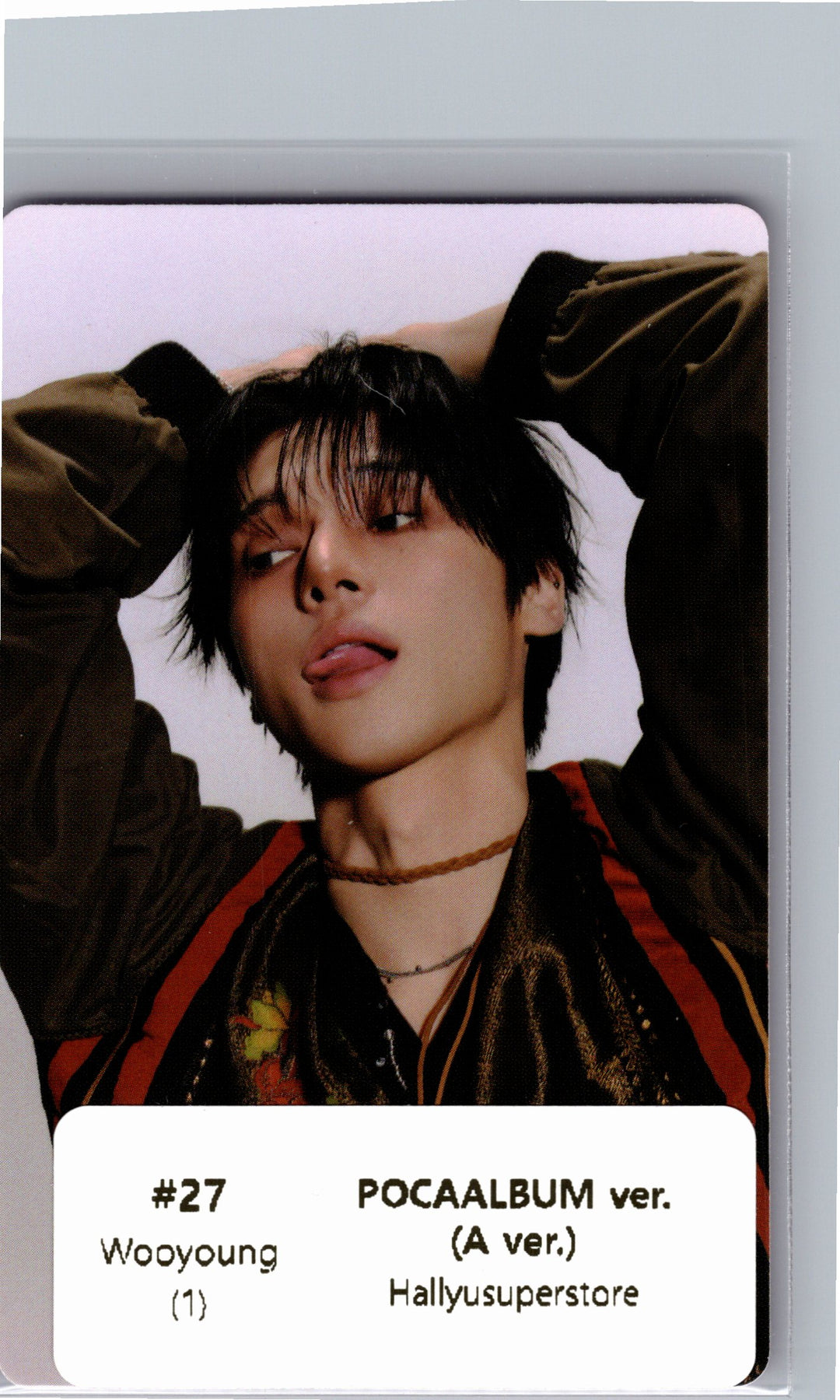 ATEEZ "GOLDEN HOUR : Part.5" - Official Photocard (POCAALBUM ver.)(A ver.) [26.06.26]