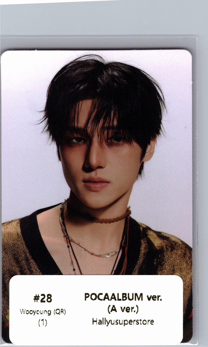 ATEEZ "GOLDEN HOUR : Part.5" - Official Photocard (POCAALBUM ver.)(A ver.) [26.06.26]