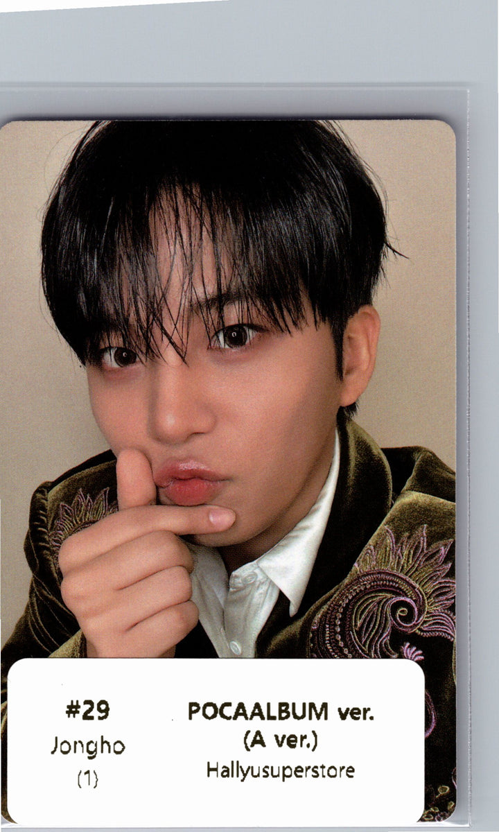 ATEEZ "GOLDEN HOUR : Part.5" - Official Photocard (POCAALBUM ver.)(A ver.) [26.06.26]