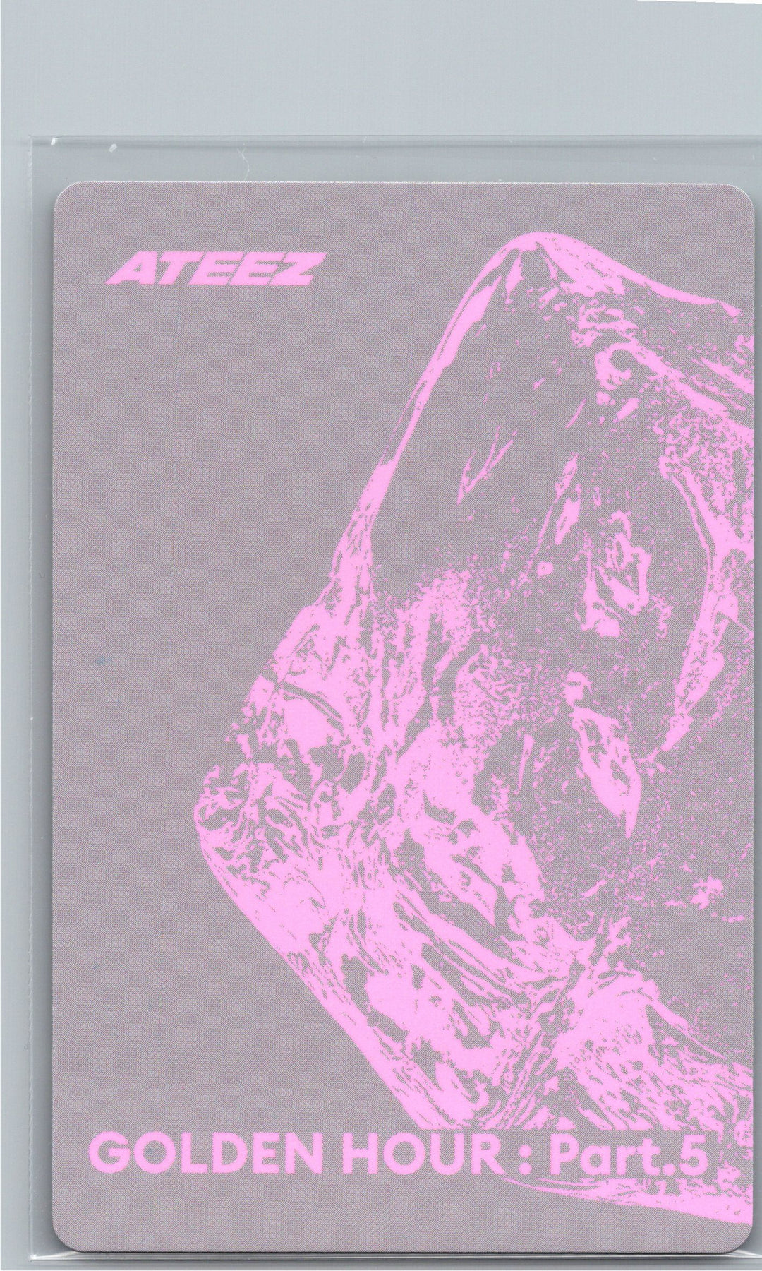 ATEEZ "GOLDEN HOUR : Part.5" - Official Photocard (POCAALBUM ver.)(A ver.) [26.06.26]