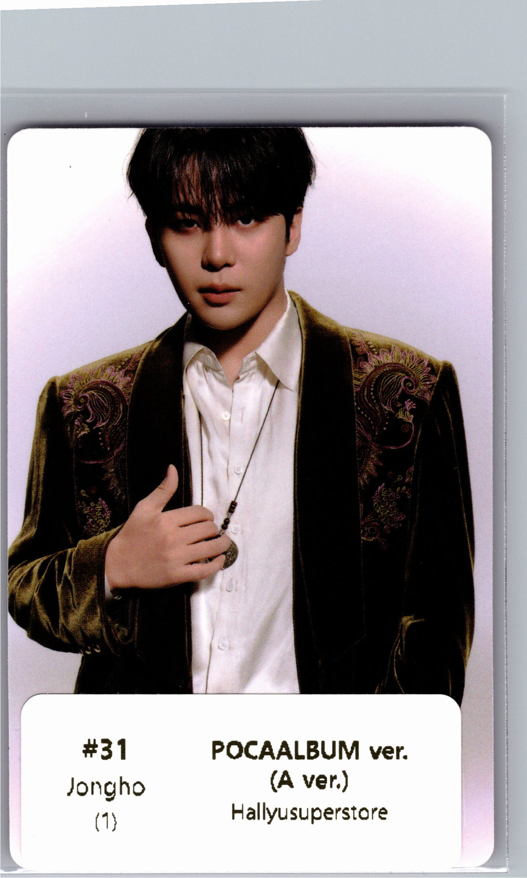 ATEEZ "GOLDEN HOUR : Part.5" - Official Photocard (POCAALBUM ver.)(A ver.) [26.06.26]