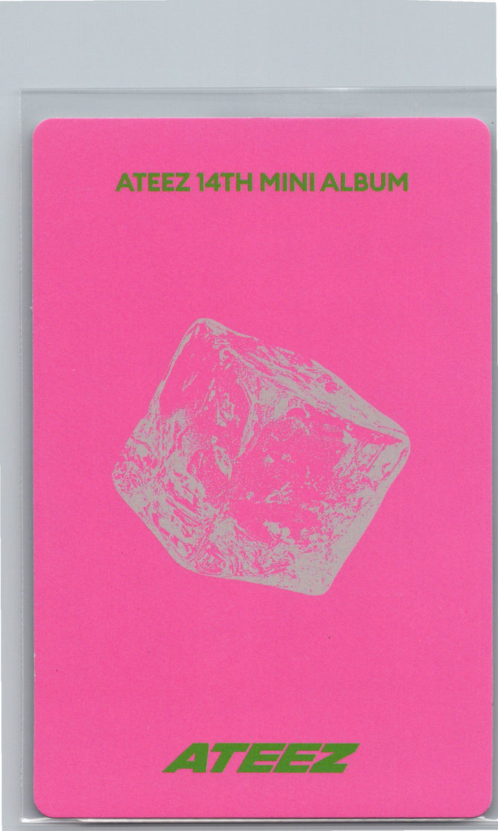 ATEEZ "GOLDEN HOUR : Part.5" - Official Photocard (POCAALBUM ver.)(A ver.) [26.06.26]