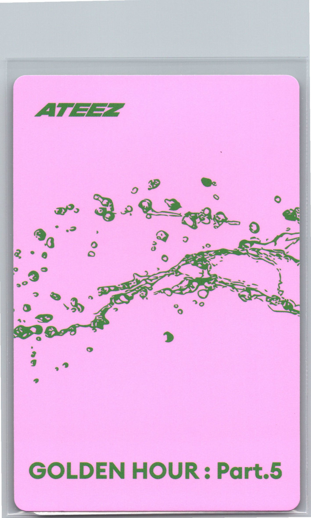 ATEEZ "GOLDEN HOUR : Part.5" - Official Photocard (POCAALBUM ver.)(Z ver.) [26.06.26]