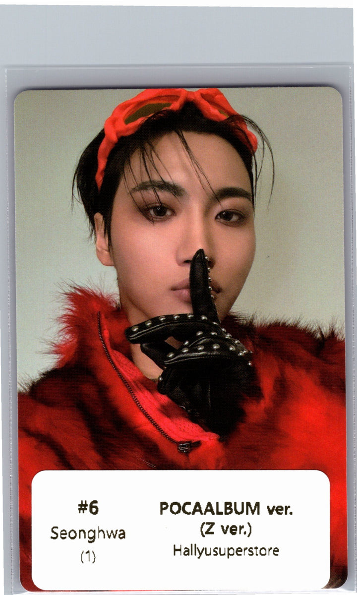ATEEZ "GOLDEN HOUR : Part.5" - Official Photocard (POCAALBUM ver.)(Z ver.) [26.06.26]
