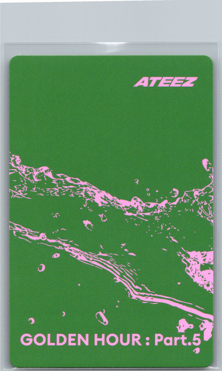 ATEEZ "GOLDEN HOUR : Part.5" - Official Photocard (POCAALBUM ver.)(Z ver.) [26.06.26]