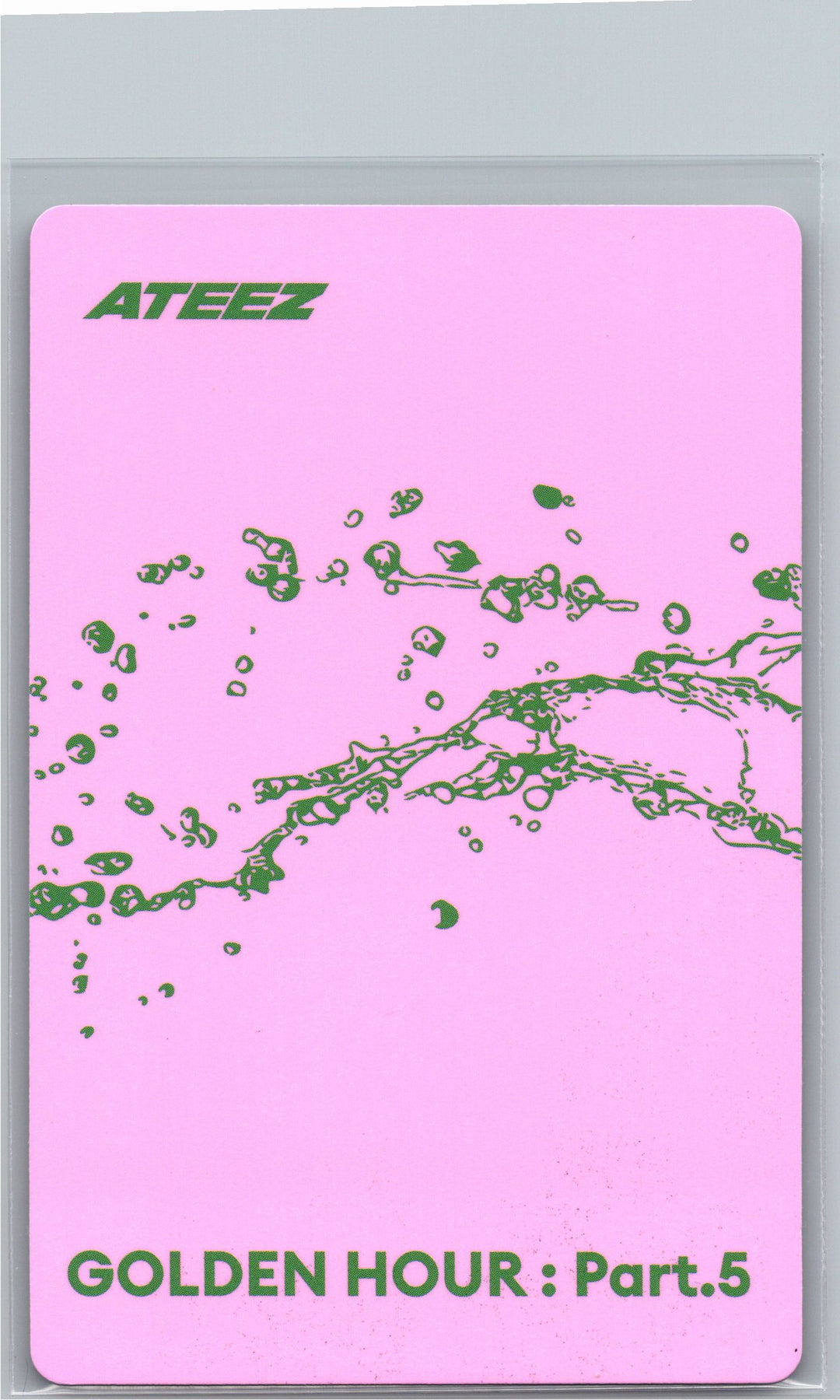 ATEEZ "GOLDEN HOUR : Part.5" - Official Photocard (POCAALBUM ver.)(Z ver.) [26.06.26]