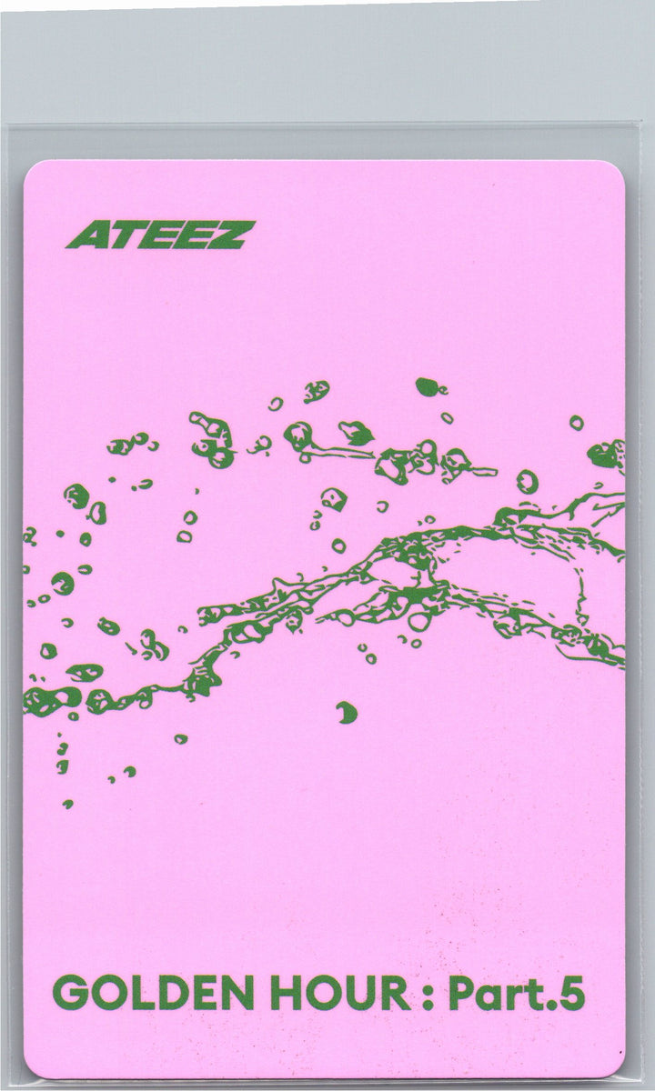 ATEEZ "GOLDEN HOUR : Part.5" - Official Photocard (POCAALBUM ver.)(Z ver.) [26.06.26]