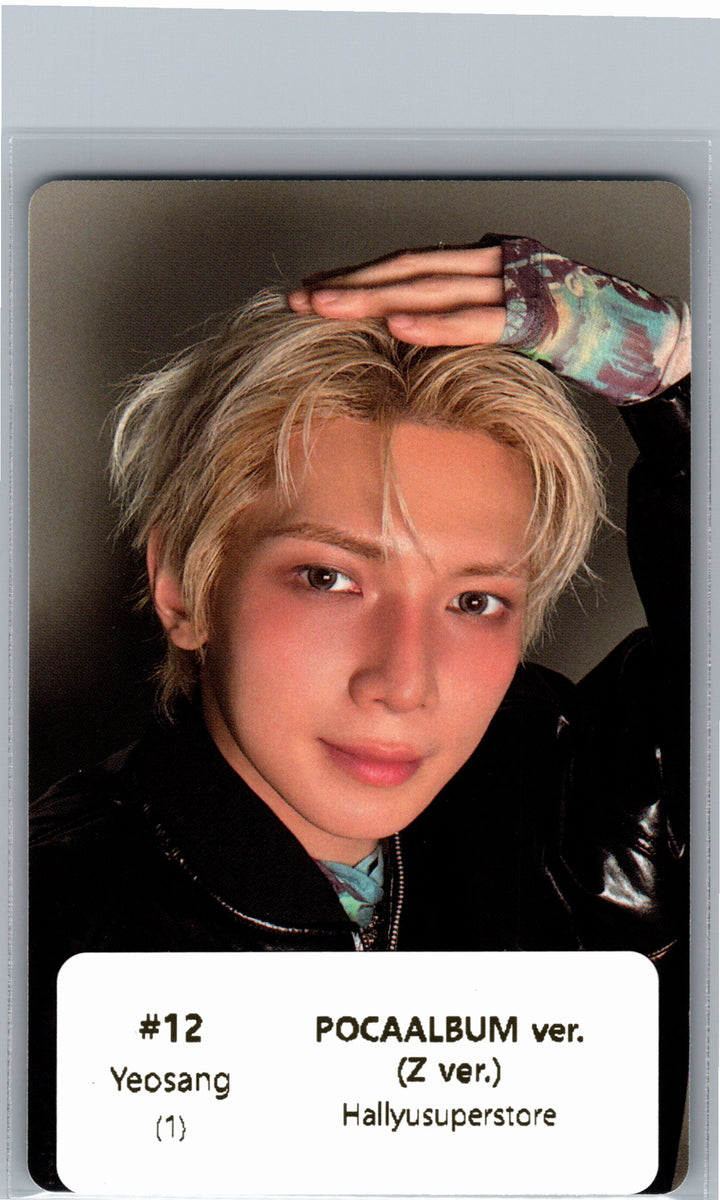ATEEZ "GOLDEN HOUR : Part.5" - Official Photocard (POCAALBUM ver.)(Z ver.) [26.06.26]