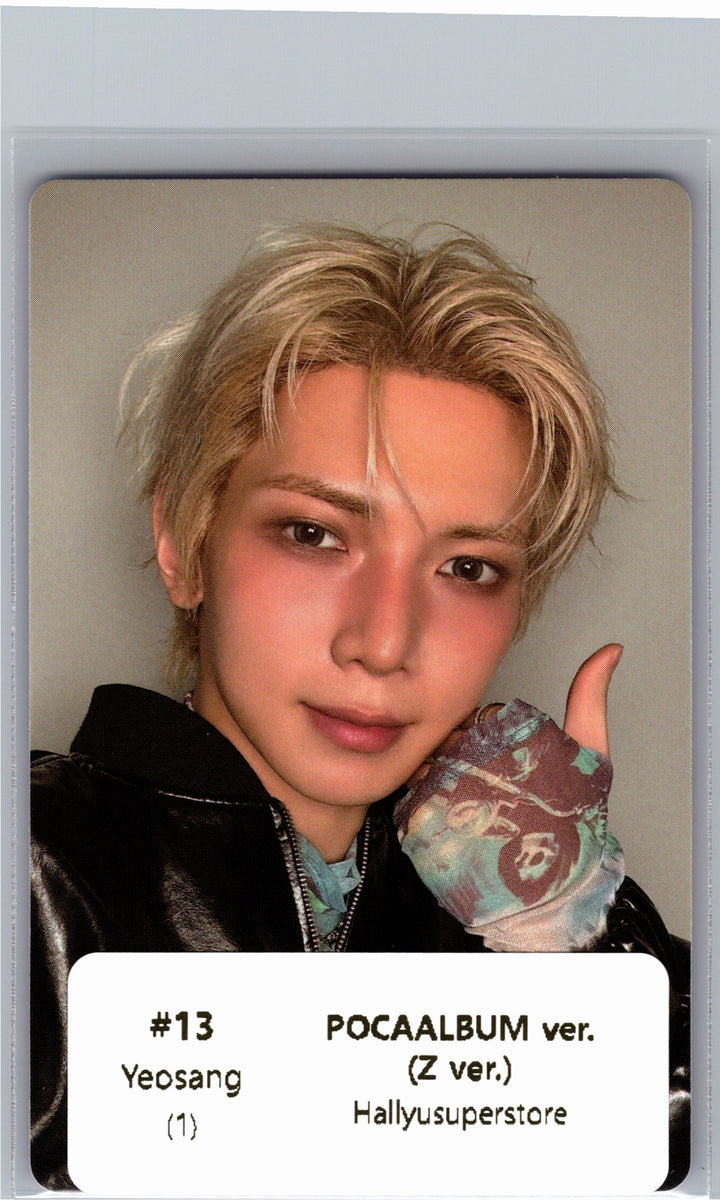 ATEEZ "GOLDEN HOUR : Part.5" - Official Photocard (POCAALBUM ver.)(Z ver.) [26.06.26]