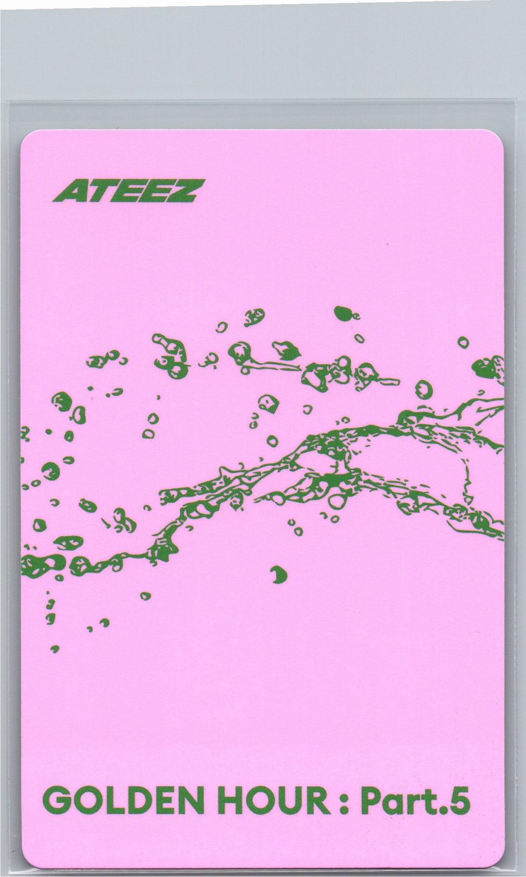 ATEEZ "GOLDEN HOUR : Part.5" - Official Photocard (POCAALBUM ver.)(Z ver.) [26.06.26]