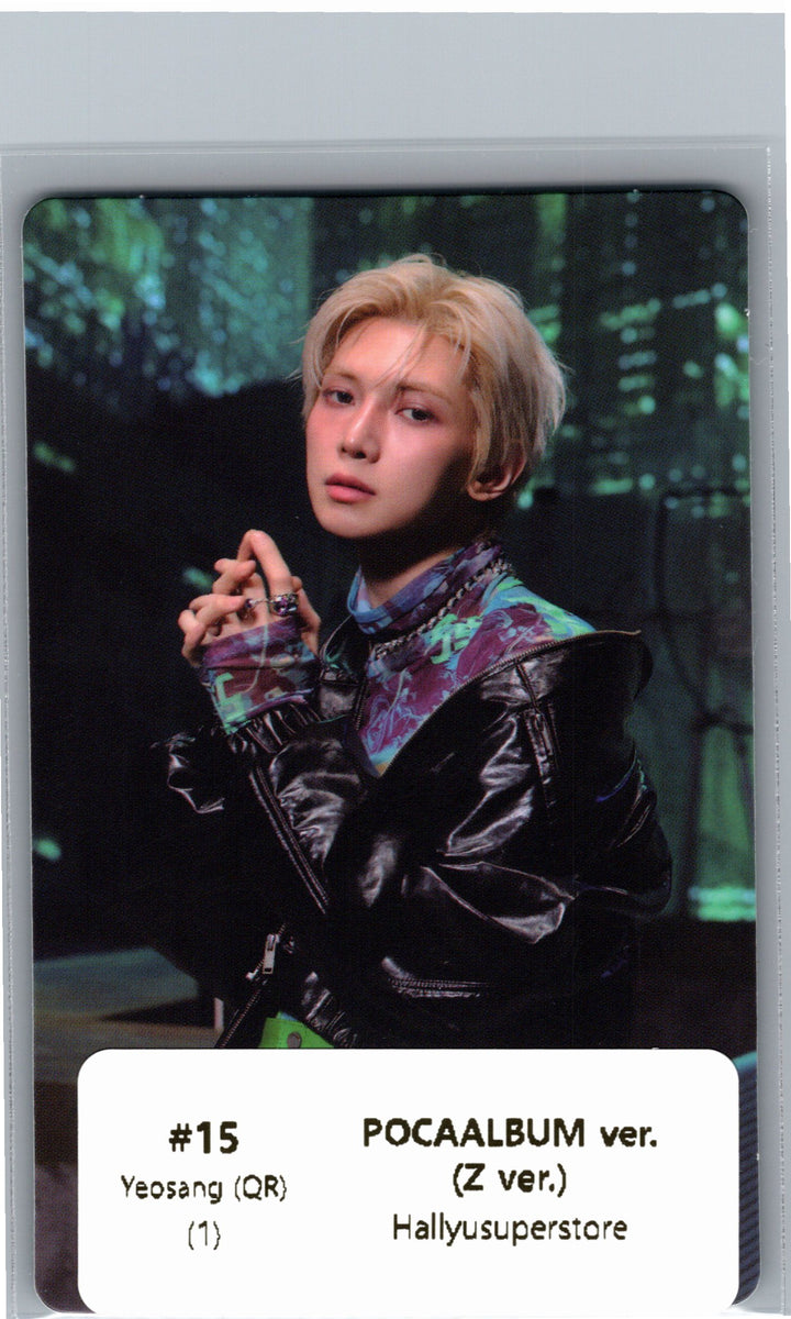 ATEEZ "GOLDEN HOUR : Part.5" - Official Photocard (POCAALBUM ver.)(Z ver.) [26.06.26]