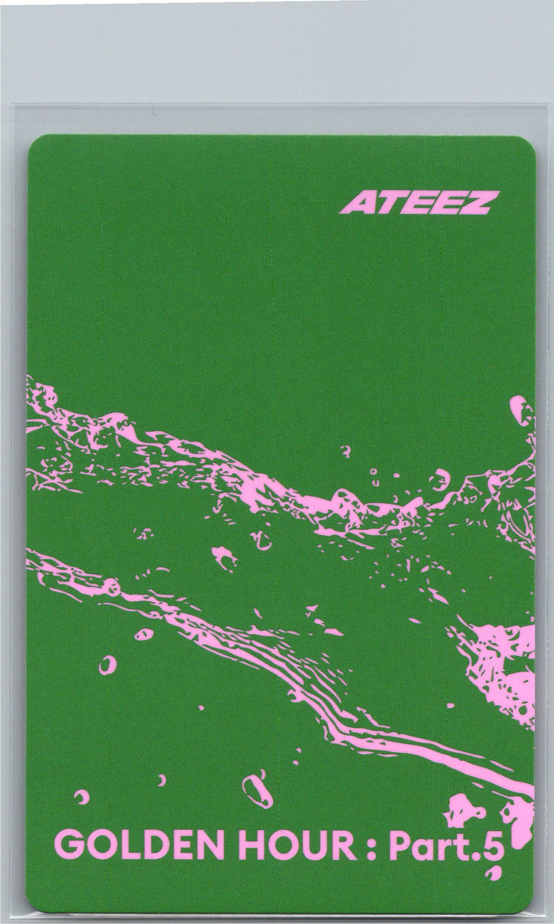ATEEZ "GOLDEN HOUR : Part.5" - Official Photocard (POCAALBUM ver.)(Z ver.) [26.06.26]