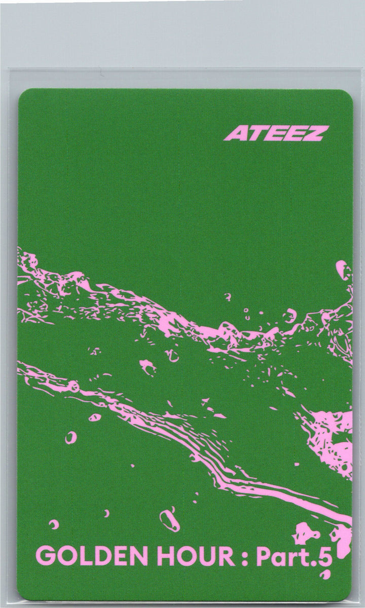 ATEEZ "GOLDEN HOUR : Part.5" - Official Photocard (POCAALBUM ver.)(Z ver.) [26.06.26]