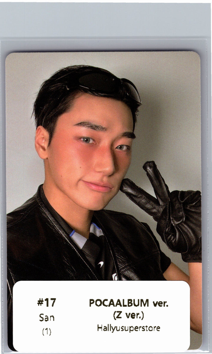 ATEEZ "GOLDEN HOUR : Part.5" - Official Photocard (POCAALBUM ver.)(Z ver.) [26.06.26]