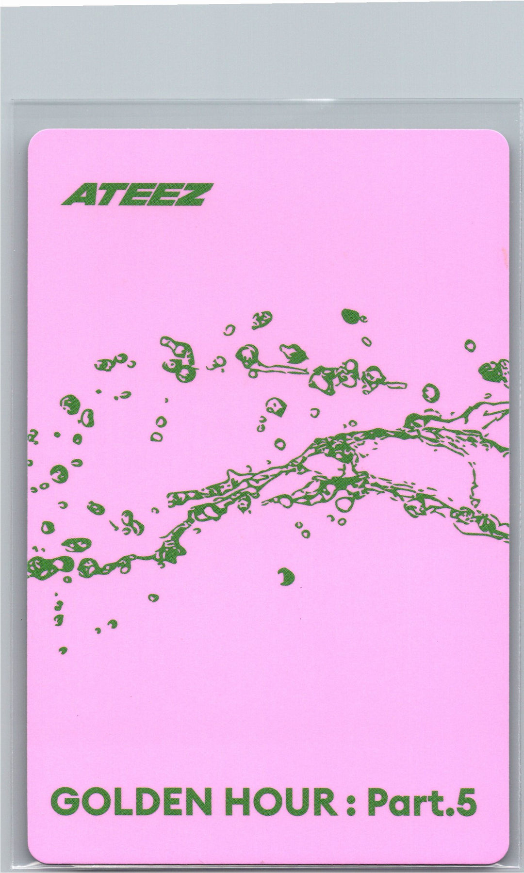 ATEEZ "GOLDEN HOUR : Part.5" - Official Photocard (POCAALBUM ver.)(Z ver.) [26.06.26]