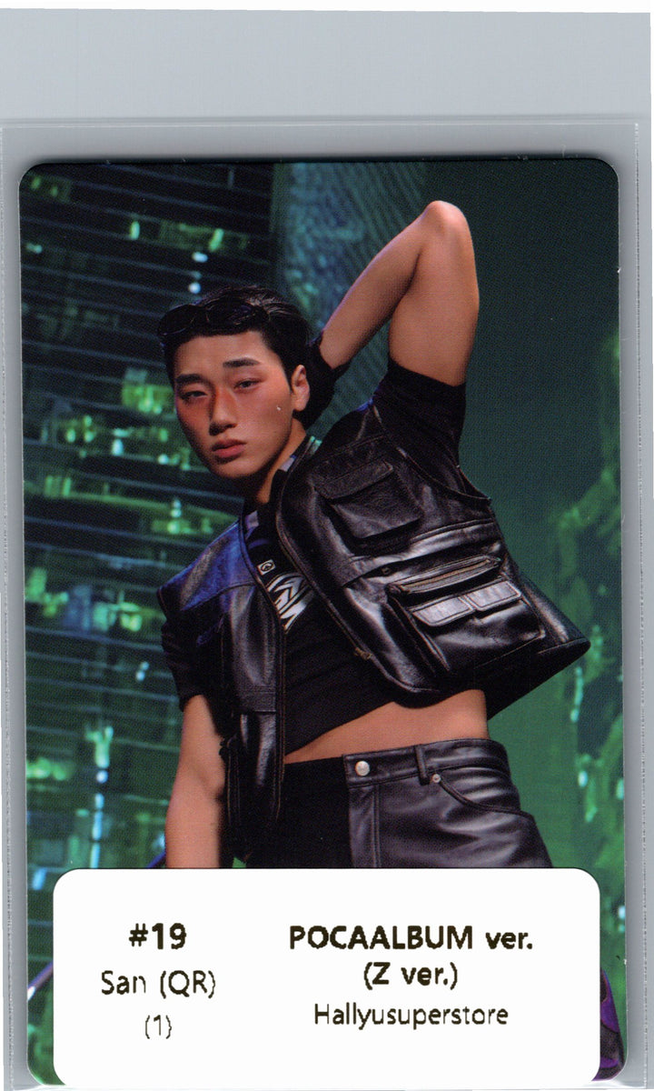ATEEZ "GOLDEN HOUR : Part.5" - Official Photocard (POCAALBUM ver.)(Z ver.) [26.06.26]
