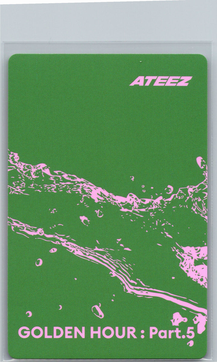 ATEEZ "GOLDEN HOUR : Part.5" - Official Photocard (POCAALBUM ver.)(Z ver.) [26.06.26]