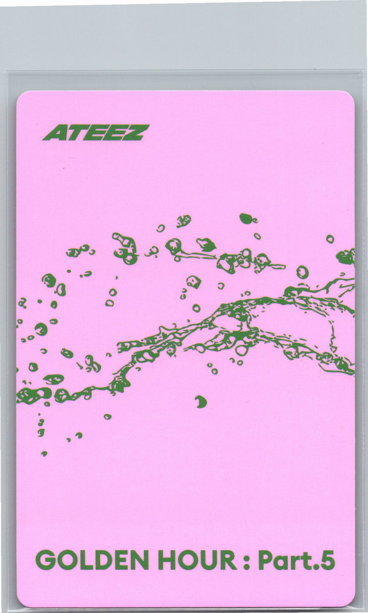 ATEEZ "GOLDEN HOUR : Part.5" - Official Photocard (POCAALBUM ver.)(Z ver.) [26.06.26]