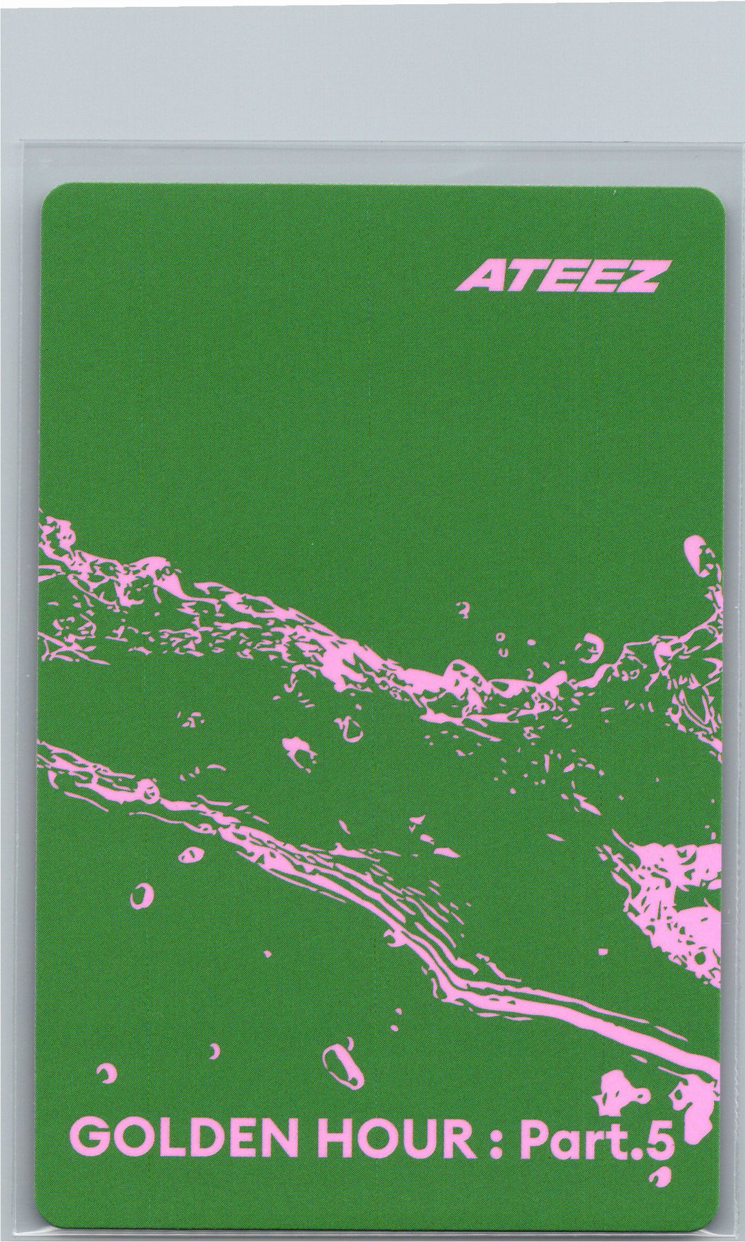 ATEEZ "GOLDEN HOUR : Part.5" - Official Photocard (POCAALBUM ver.)(Z ver.) [26.06.26]