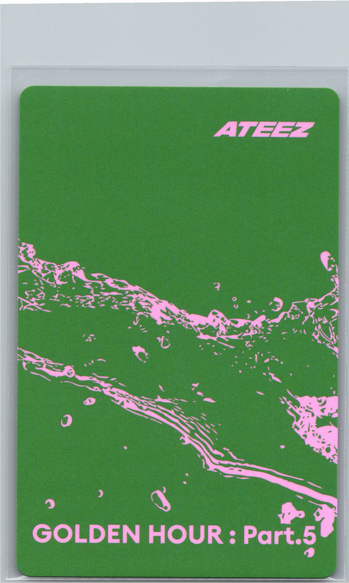 ATEEZ "GOLDEN HOUR : Part.5" - Official Photocard (POCAALBUM ver.)(Z ver.) [26.06.26]