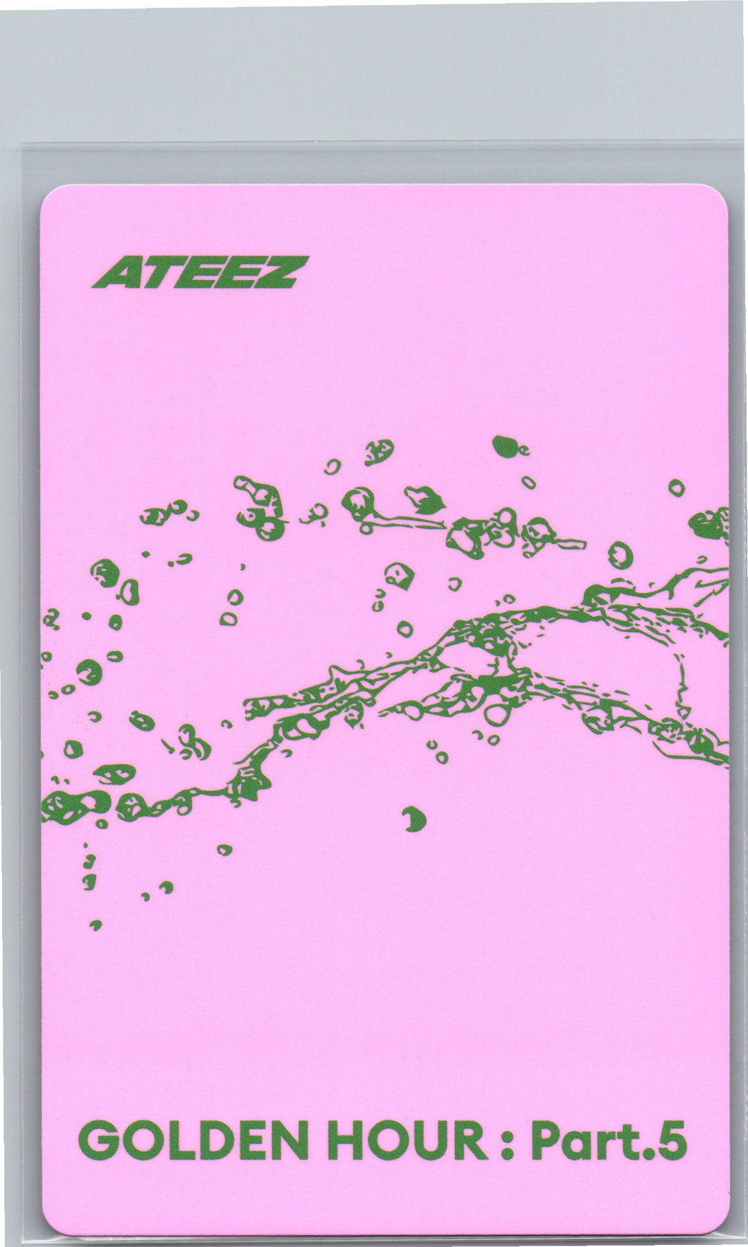 ATEEZ "GOLDEN HOUR : Part.5" - Official Photocard (POCAALBUM ver.)(Z ver.) [26.06.26]