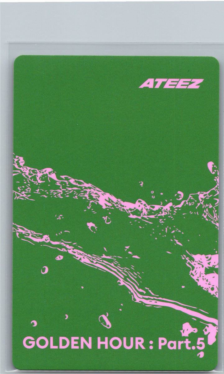 ATEEZ "GOLDEN HOUR : Part.5" - Official Photocard (POCAALBUM ver.)(Z ver.) [26.06.26]