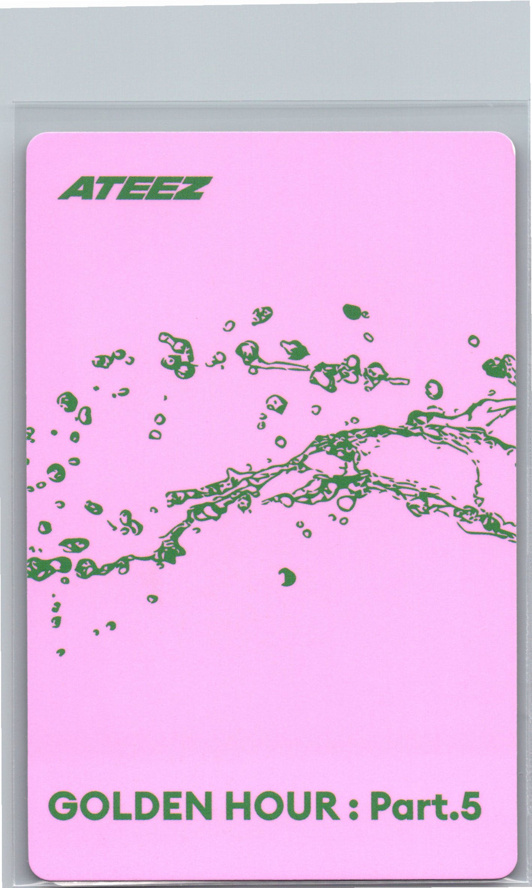 ATEEZ "GOLDEN HOUR : Part.5" - Official Photocard (POCAALBUM ver.)(Z ver.) [26.06.26]
