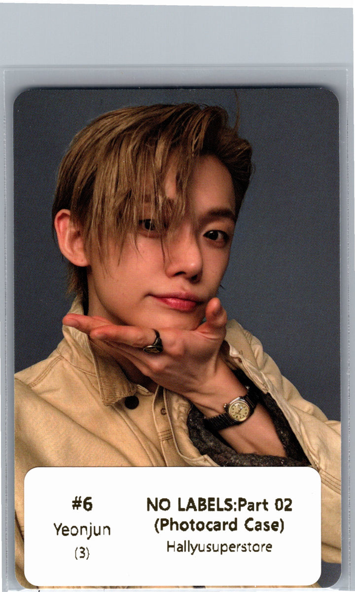 YEONJUN (of TXT) "NO LABELS: PART 02" - Official Photocard (Photocard Case Ver.) [26.07.13]