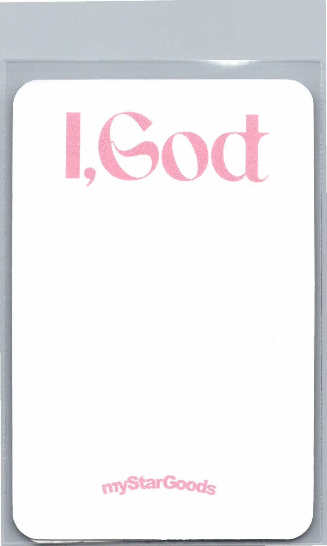 XLOV "I,God"- MyStarGoods Fansign Event Photocard R4 [26.07.07]