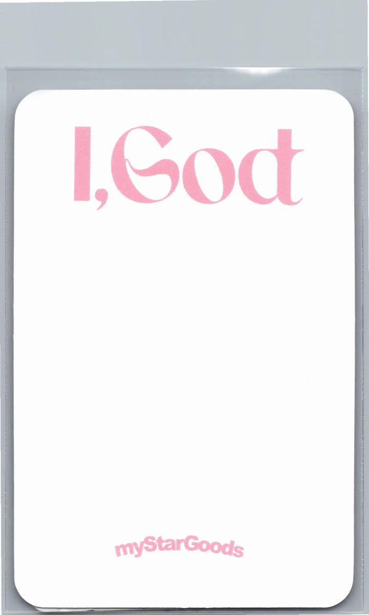 XLOV "I,God"- MyStarGoods Fansign Event Photocard R4 [26.07.07]