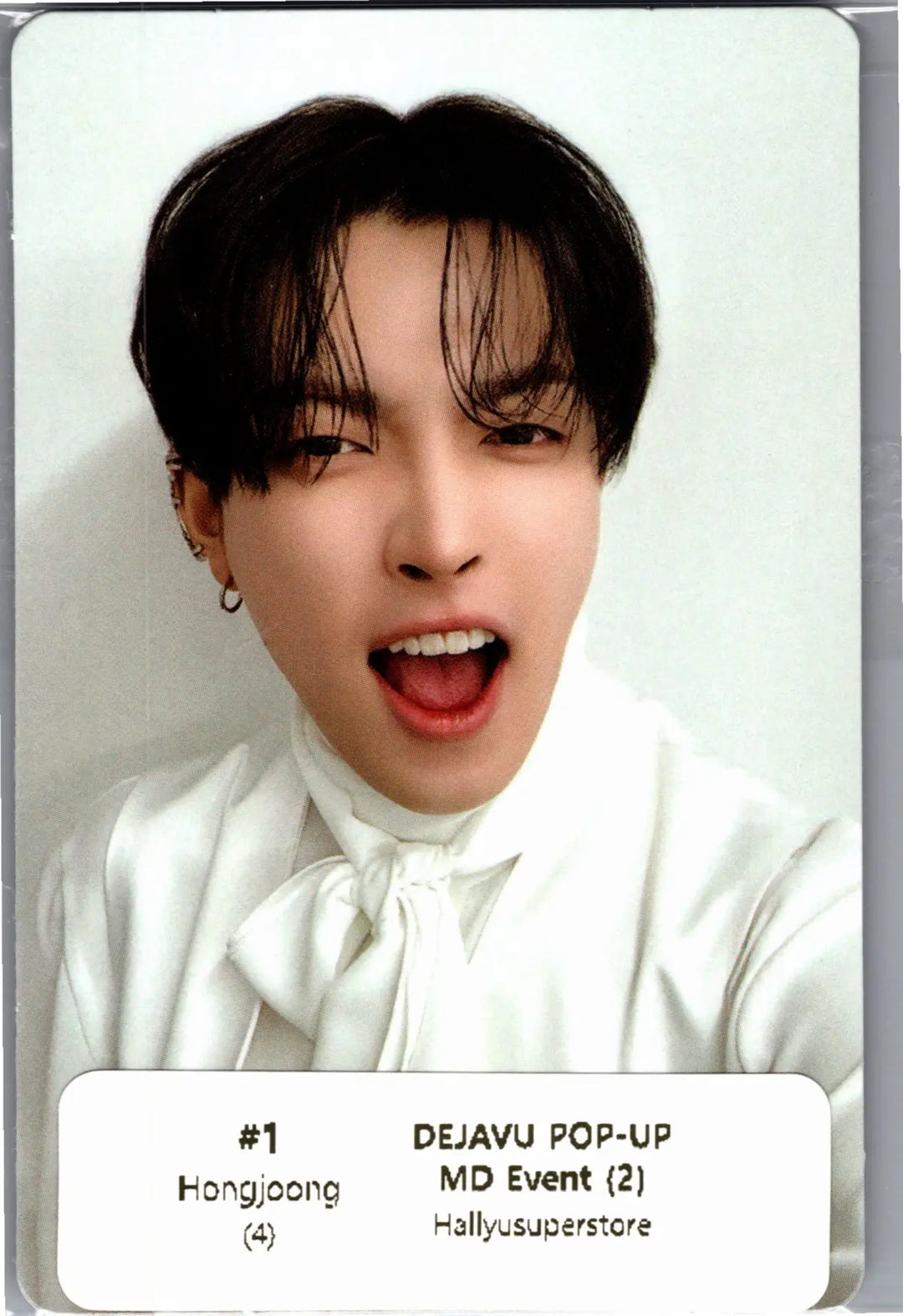 ATEEZ "ANITEEZ IN Deja Vu" - ATEEZ X ANITEEZ POP-Store Official MD Event Photocard (2) [26.08.21]