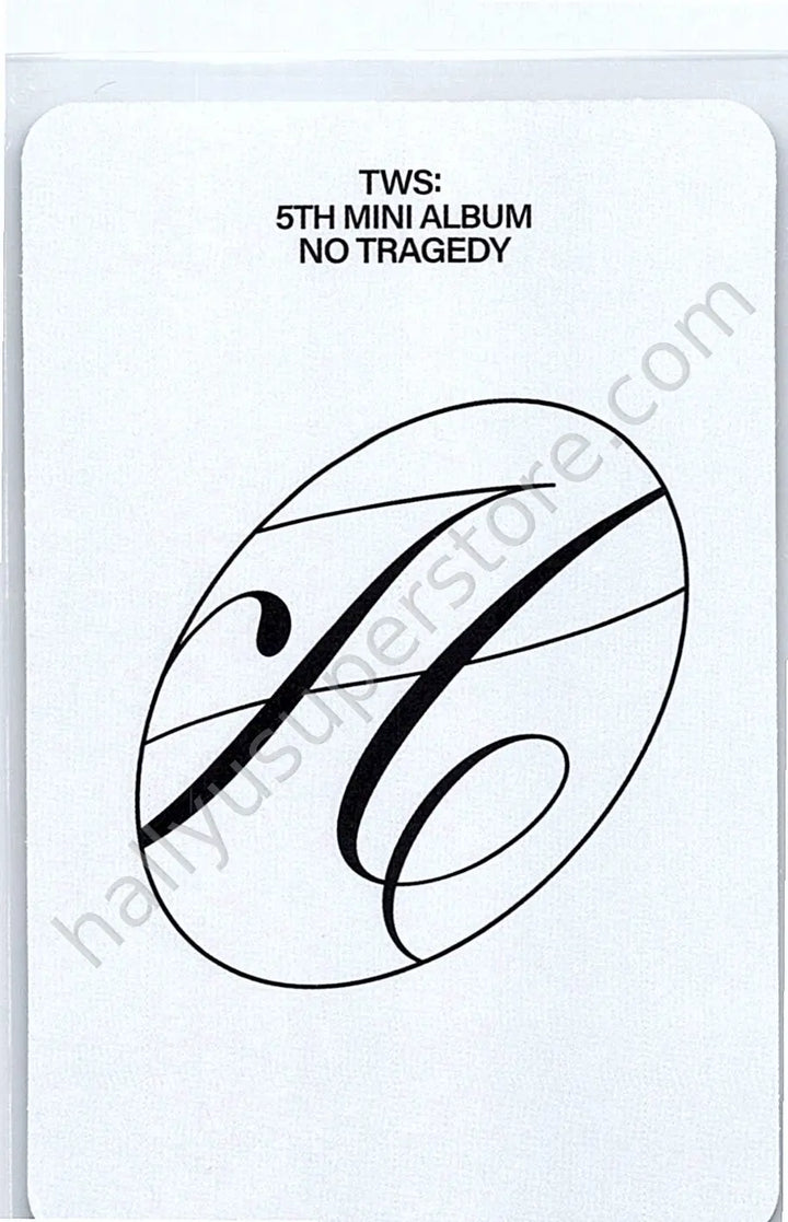 TWS - Kyungmin - No Tragedy album photocard compact version hush version