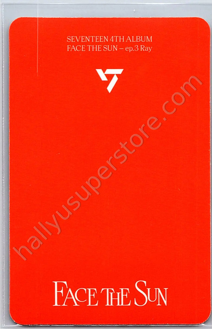 SEVENTEEN - Vernon - Face the Sun album photocard ray version standard version
