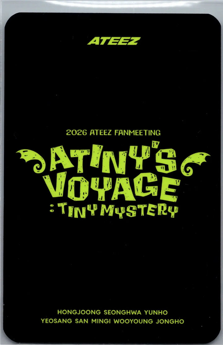 ATEEZ - "2026 ATEEZ FANMEETING ATINY’S VOYAGE : TINY MYSTERY" Photocard [26.08.11]
