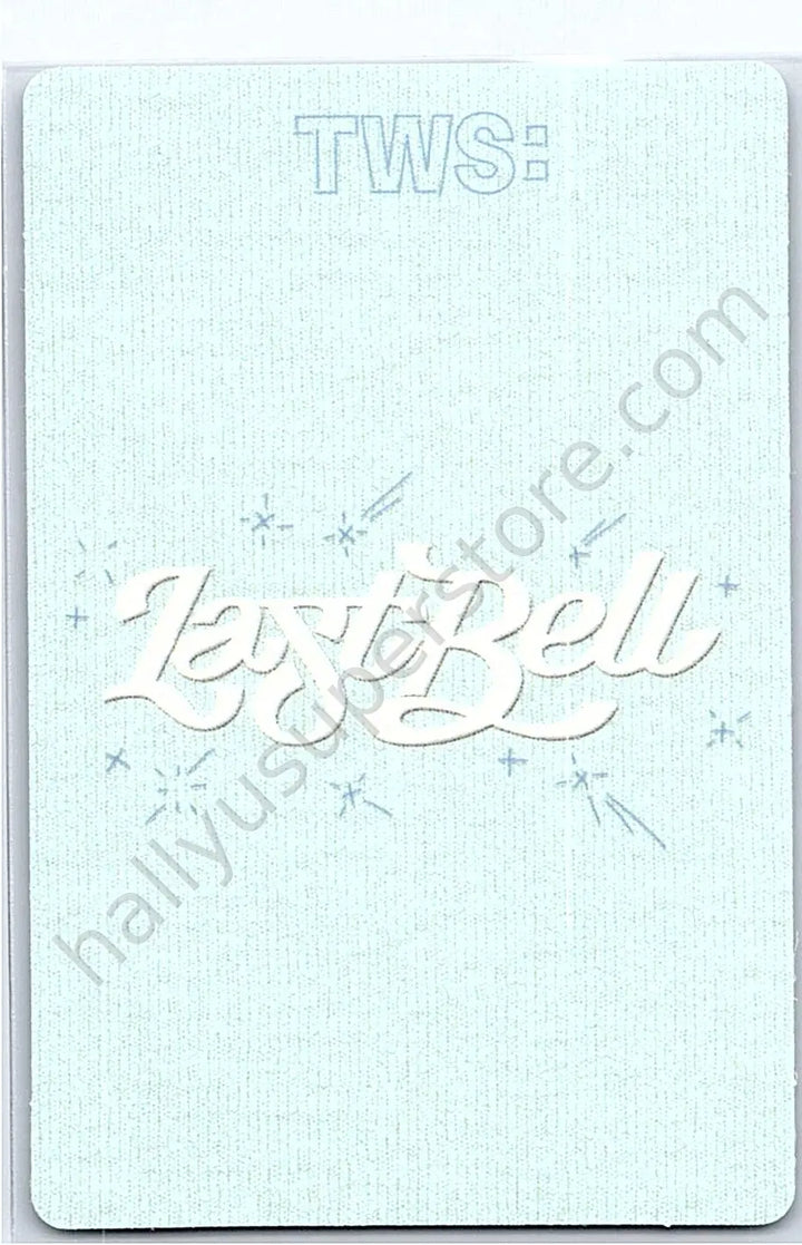 TWS - Kyungmin - Last Bell A version album photocard compact version