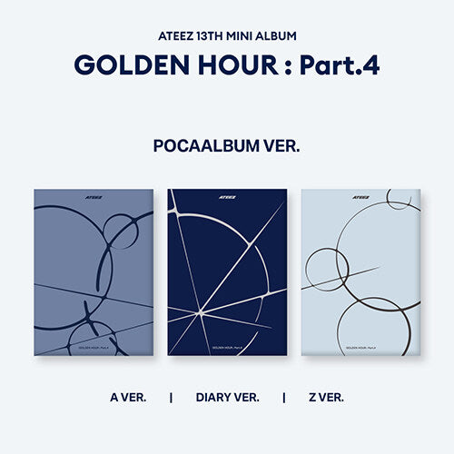 ** ATEEZ GOLDEN HOUR : Part.4 (POCAALBUM VER.) [Random / Set]