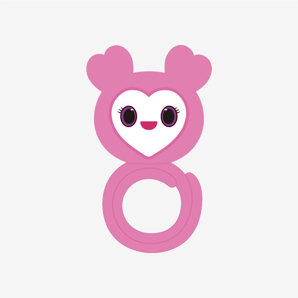 [TWICE] LOVELY PLUSH BRACELET - HOME 9ROUND