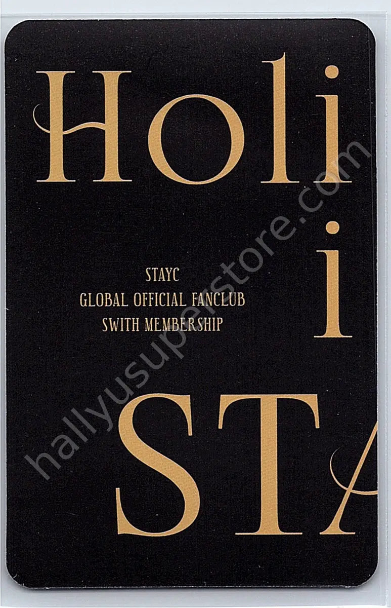 STAYC - Sumin - Holiday in STAYC (SWITH 1st Membership Kit)