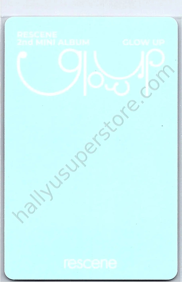 RESCENE - May - Glow Up album photocard we version