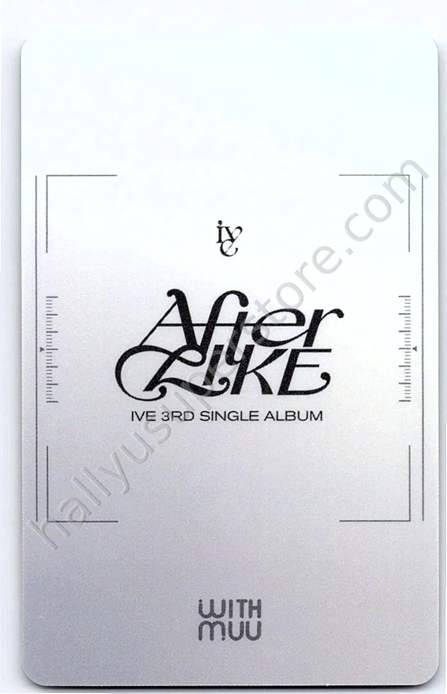 IVE - Leeseo - After LIKE A version lucky draw (LD) withmuu
